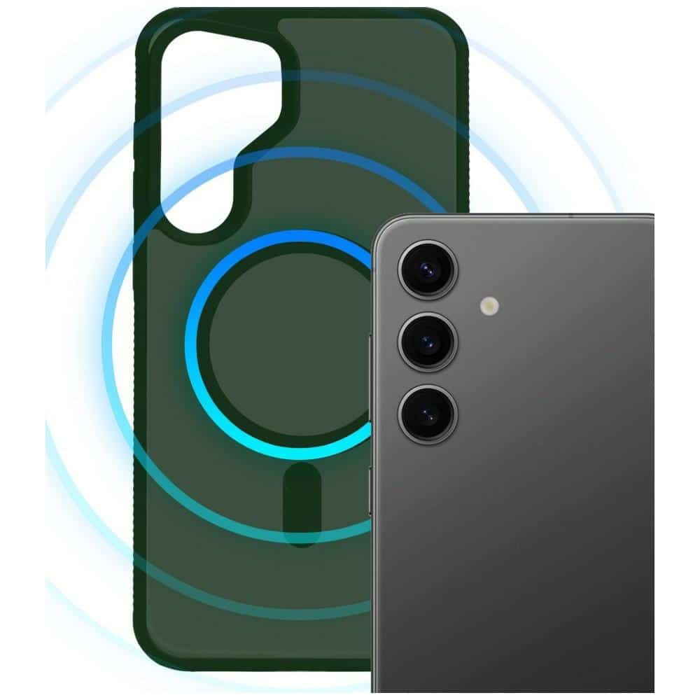 3MK Smoke Magcase - θήκη για Samsung Galaxy S25 - Πράσινο - Image 3