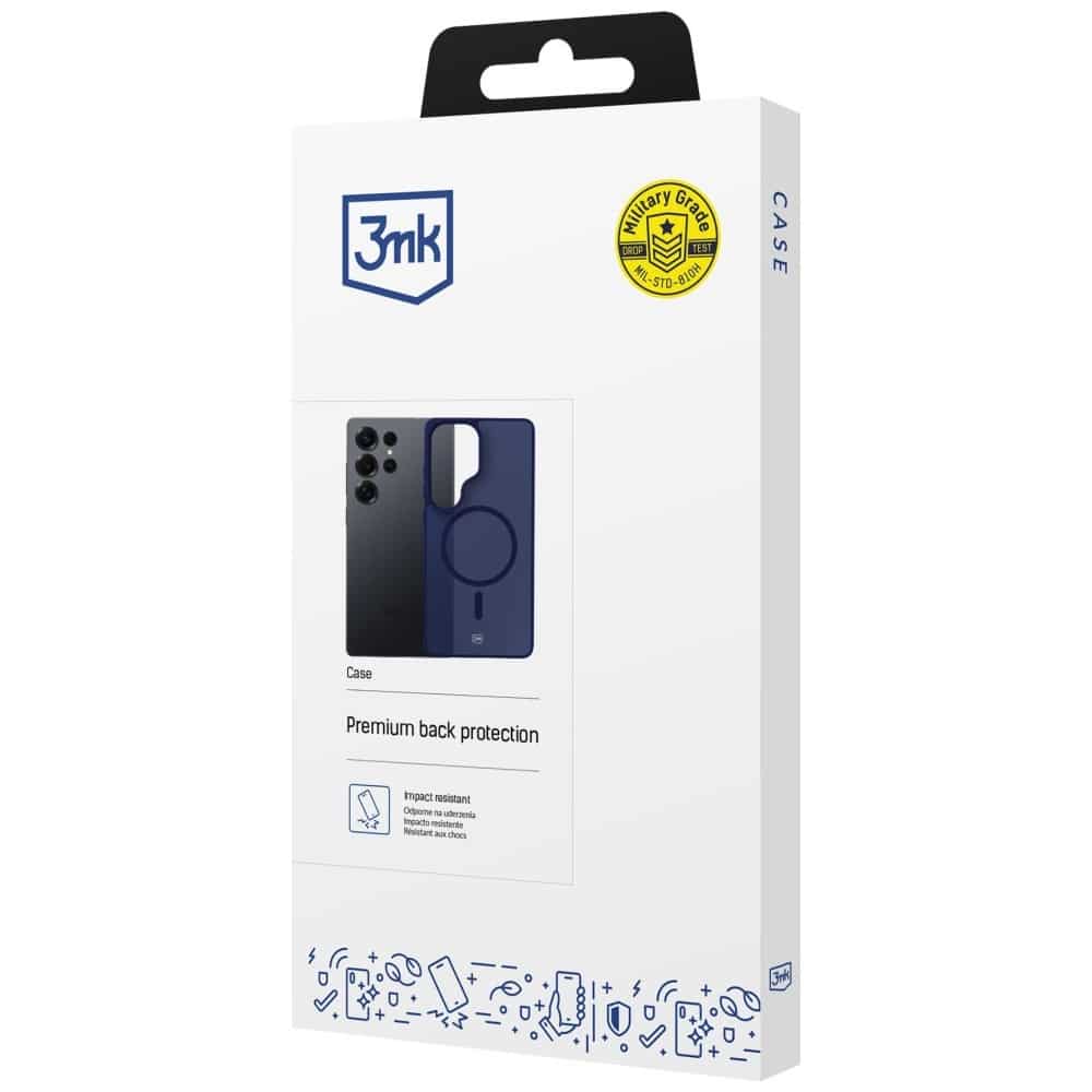 3MK Smoke Magcase - θήκη για Samsung Galaxy S25 Ultra - Μπλε - Image 3