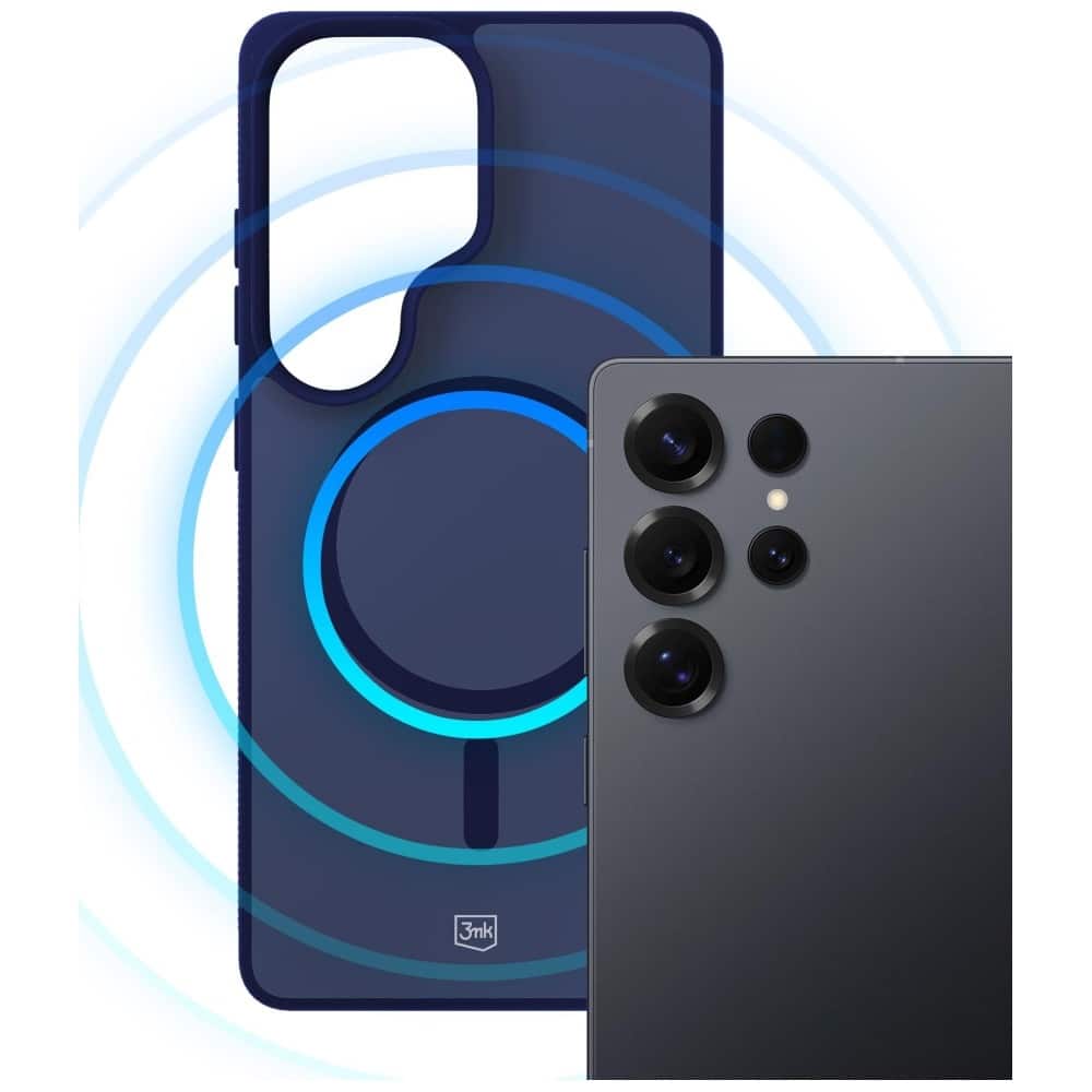 3MK Smoke Magcase - θήκη για Samsung Galaxy S25 Ultra - Μπλε - Image 7