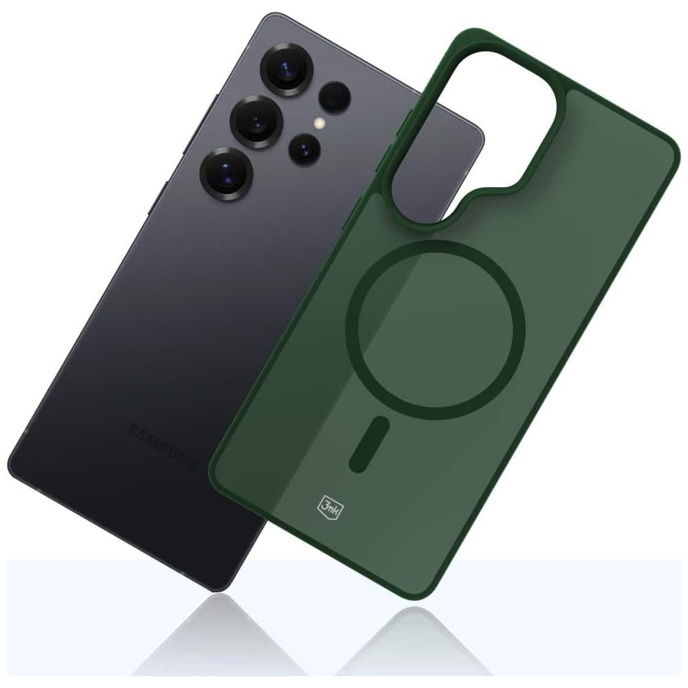 3MK Smoke Magcase - θήκη για Samsung Galaxy S25 Ultra - Πράσινο - Image 5