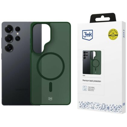 3MK Smoke Magcase - θήκη για Samsung Galaxy S25 Ultra - Πράσινο