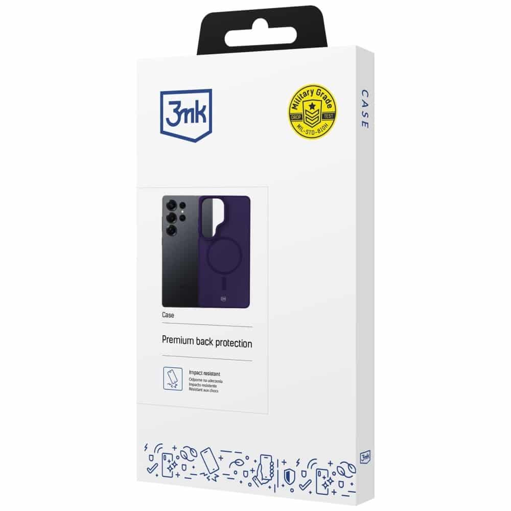 3MK Smoke Magcase - θήκη για Samsung Galaxy S25 Ultra - Μωβ - Image 3