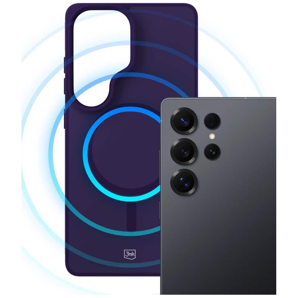 3MK Smoke Magcase - θήκη για Samsung Galaxy S25 Ultra - Μωβ - Image 7