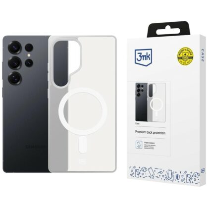 3MK Smoke Magcase - θήκη για Samsung Galaxy S25 Ultra - Λευκό