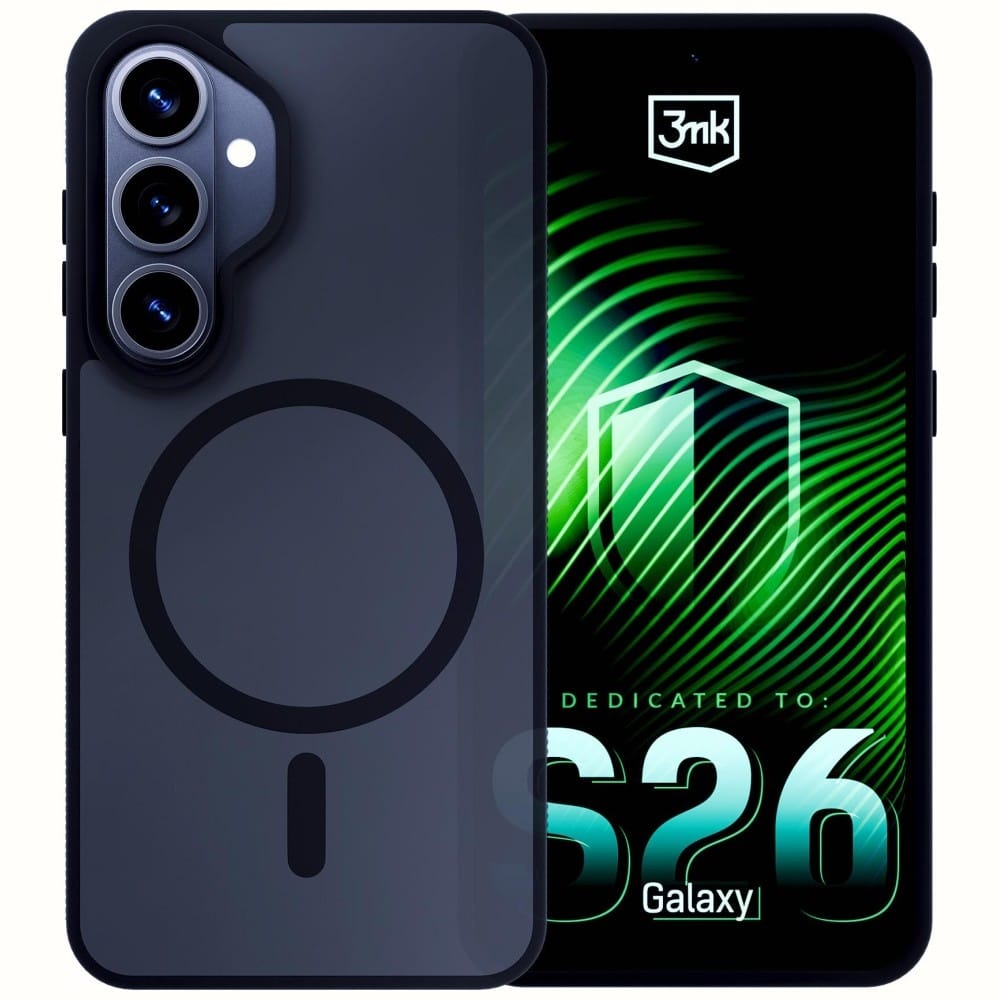 3MK Smoke Magcase - θήκη για Samsung Galaxy S26 - Μαύρο - Image 4