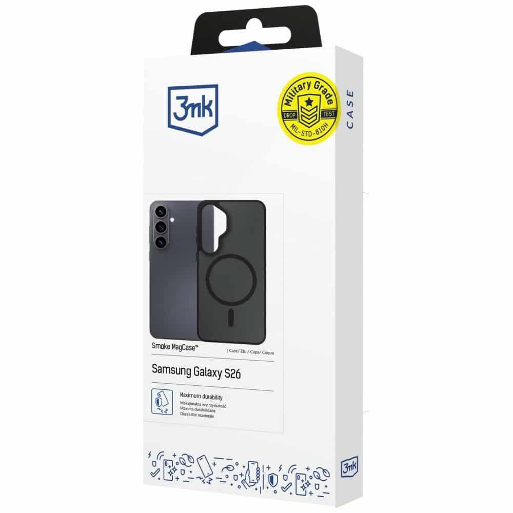 3MK Smoke Magcase - θήκη για Samsung Galaxy S26 - Μαύρο - Image 7