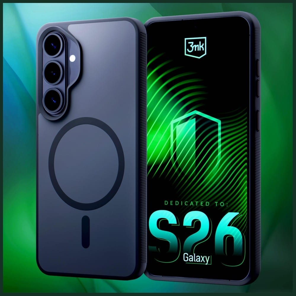 3MK Smoke Magcase - θήκη για Samsung Galaxy S26 - Μαύρο - Image 9
