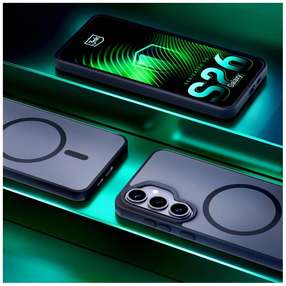 3MK Smoke Magcase - θήκη για Samsung Galaxy S26 - Μαύρο - Image 13