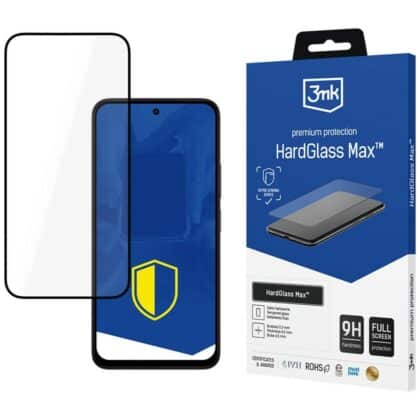 Σκληρυμένο γυαλί 3MK HardGlass Max για Redmi 15 5G μαύρο