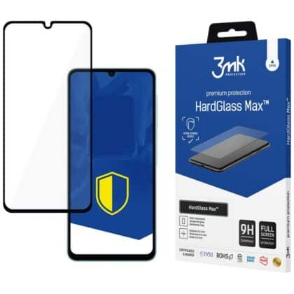 Γυαλί σκληρυμένο 3MK HardGlass Max για Samsung Galaxy A06 μαύρο