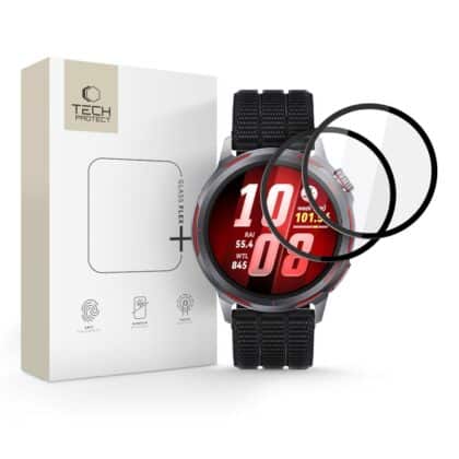 TECH-PROTECT GLASS FLEX+ - θήκη για Huawei Watch GT Runner 2 - Μαύρο