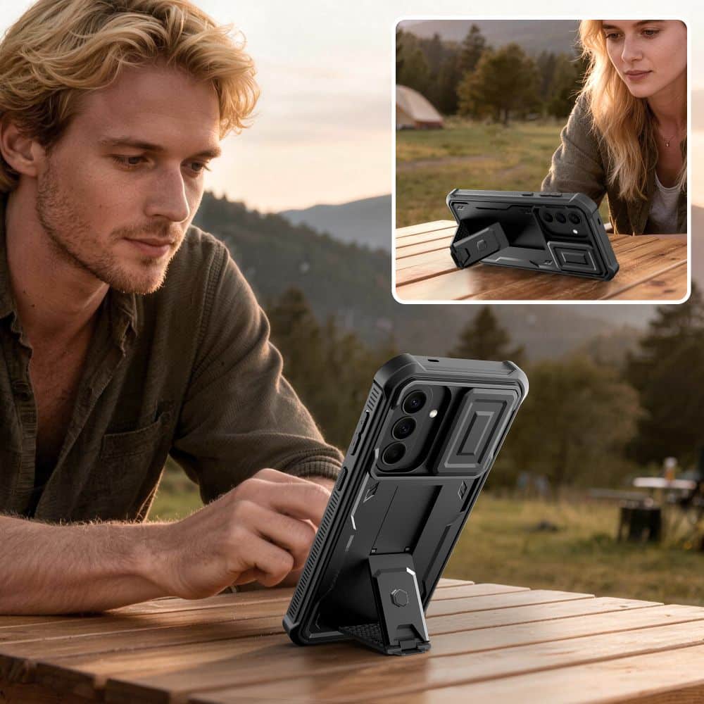 TECH-PROTECT KEVLAR CAM+ - θήκη για Samsung Galaxy A57 - Μαύρο - Image 3