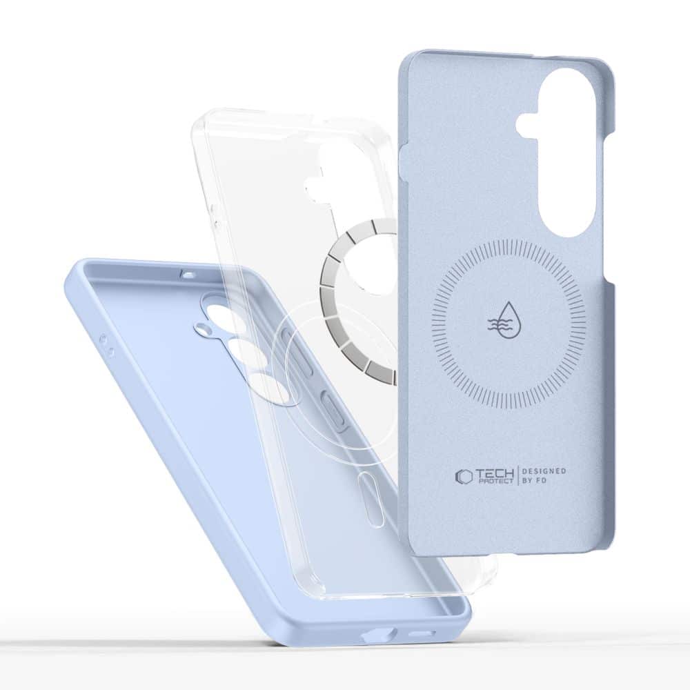 TECH-PROTECT SILICONE MAGSAFE - θήκη για Samsung Galaxy S26 - Μπλε - Image 3