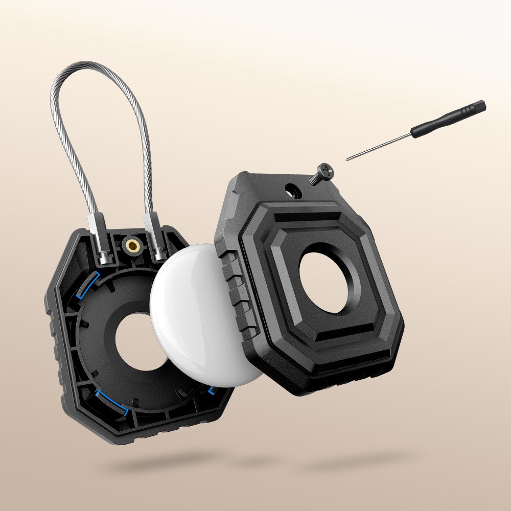 TECH-PROTECT ΘΗΚΗ APPLE AIRTAG 1 / 2 ΜΑΥΡΗ - Image 3