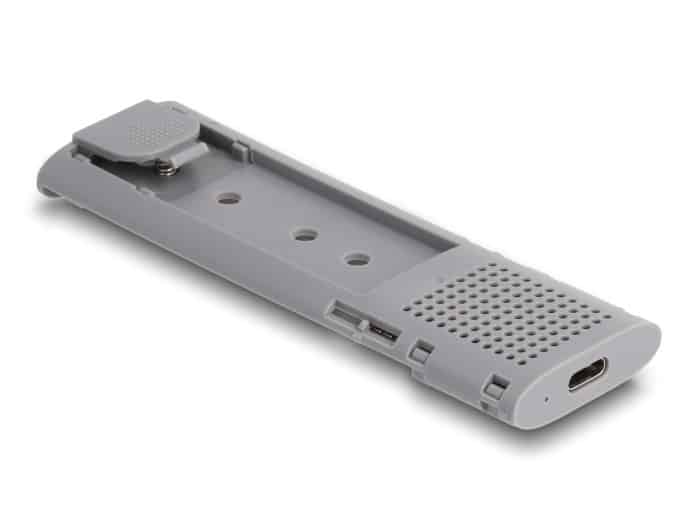 DELOCK θήκη για M.2 NVMe PCIe/SATA SSD 42019, tool free, 10Gbps, μαύρη - Image 6