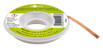 GOOBAY ταινία αποκόλλησης από χαλκό 45246, 2.0mm, 1.5m