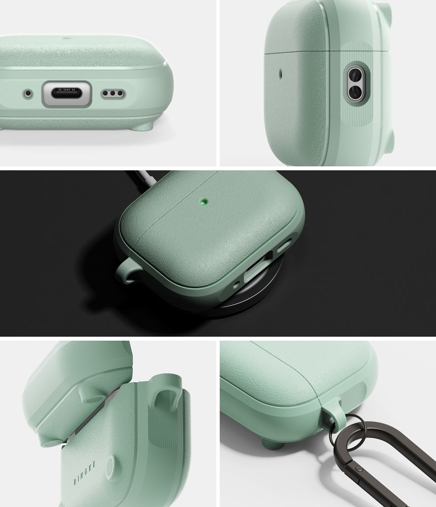 RINGKE ONYX ΜΑΓΝΗΤΙΚΟ MAGSAFE APPLE AIRPODS PRO 3 MINT - Image 3