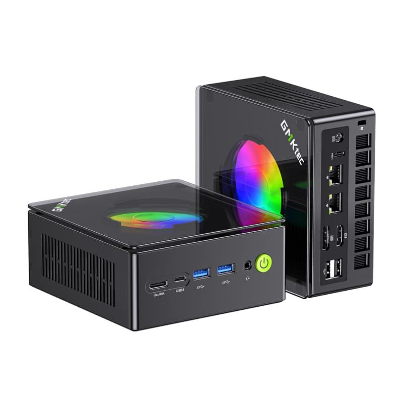 Μίνι υπολογιστής GMKtec K11 AMD Ryzen 9 8945HS 32GB RAM + 1TB SSD WIN 11 Pro - Image 2