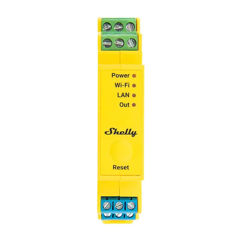 Shelly RGBWW Pro WiFi ελεγκτής φωτισμού ράγας DIN 5 καναλιών - Image 2