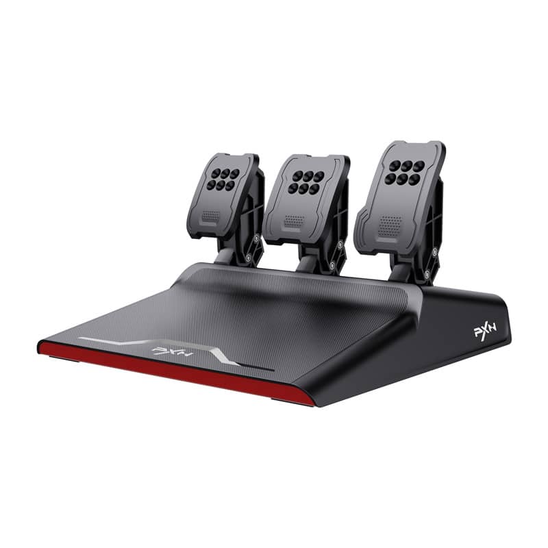 Σετ παιχνιδιών PXN-V10 Pro - τιμόνι + πεντάλ + σφιγκτήρες τοποθέτησης (PC / PS4 / Xbox One / Xbox Series X|S) - Image 5