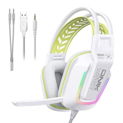 Ακουστικά gaming ONIKUMA X13 (λευκά)