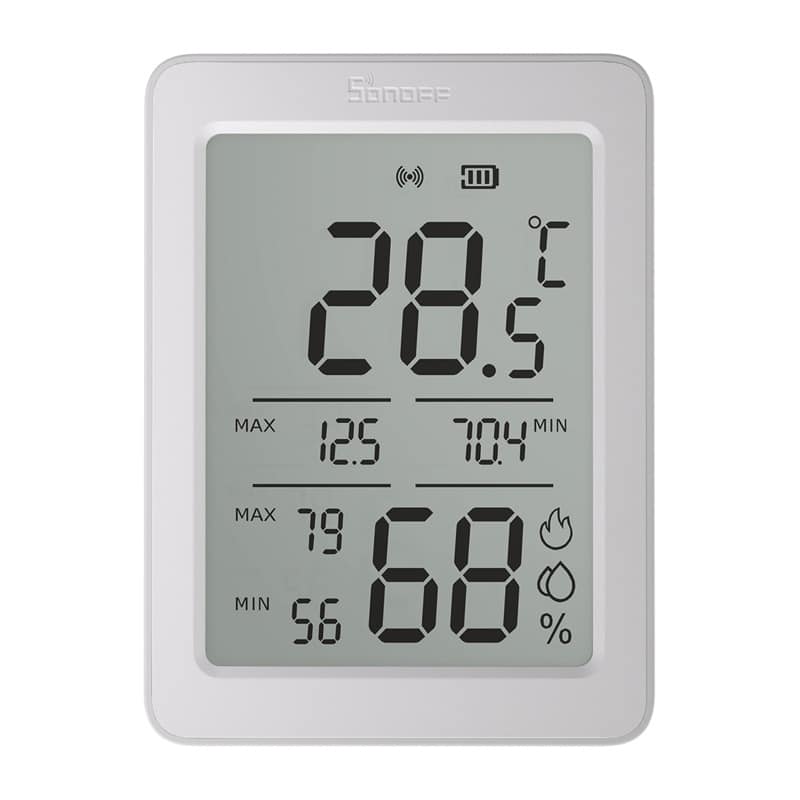 Sonoff AirGuard TH SNZB-02DR2 ZigBee LCD Αισθητήρας θερμοκρασίας και υγρασίας - Image 2