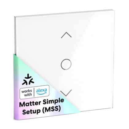 Meross MRS100MA(EU) Έξυπνος διακόπτης για περσίδες με σύνδεση WiFi (Matter)