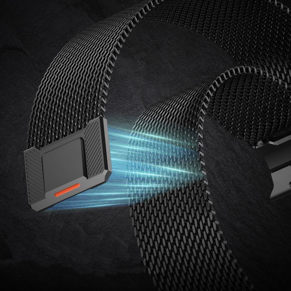 TECH-PROTECT MILANO VANGUARD - θήκη για Apple Watch 8 / 9 10 11 SE Ultra - Μαύρο - Image 4