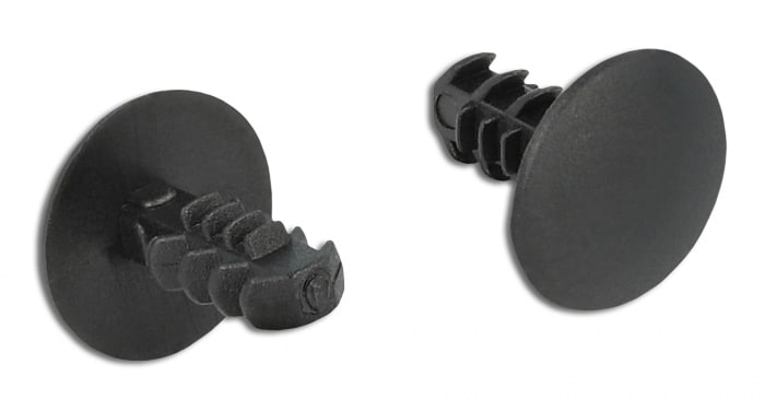 DELOCK Πλαστική τάπα 60188 για κάλυψη οπών, 8.7x9.6mm, μαύρη, 10τμχ - Image 3