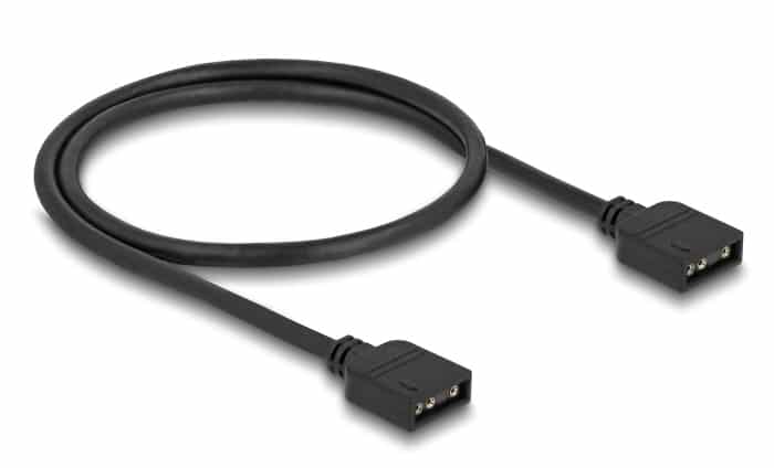 DELOCK RGB hub 64128 για ARGB LEDs, 10 θύρες, μαύρο - Image 5