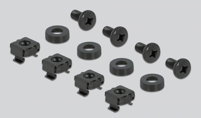 DELOCK Cable Managment για rack 66658, 4 θέσεων, 1U, μεταλλικό - Image 3