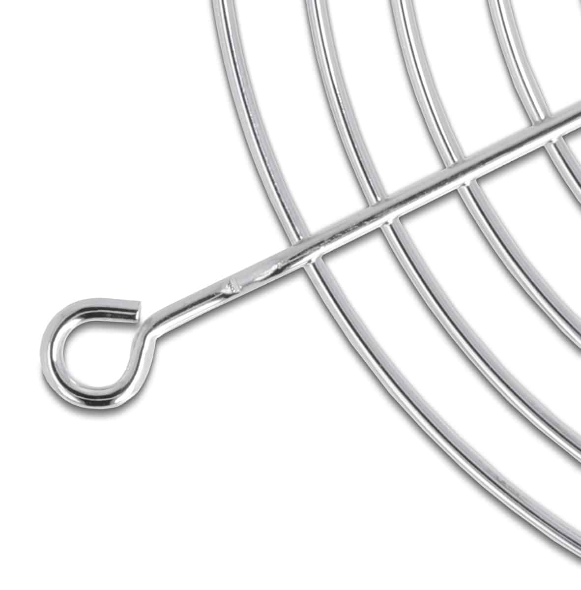 DELOCK σχάρα για 60mm ανεμιστήρα 67305, μεταλλική, ασημί - Image 2