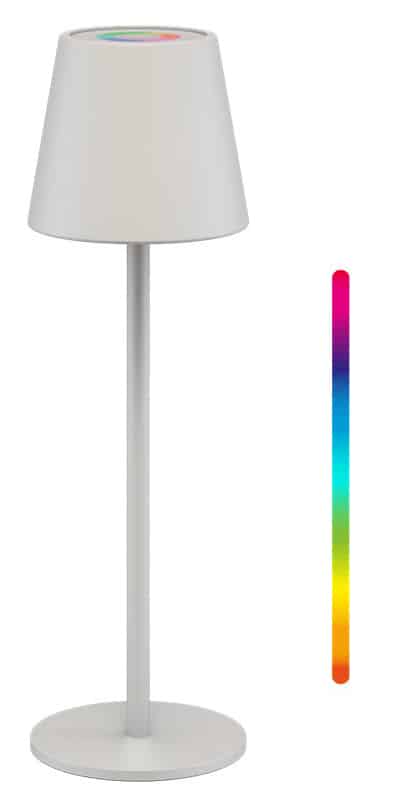 GOOBAY επιτραπέζιο φωτιστικό 73928, RGB, επαναφορτιζόμενο, λευκό - Image 4