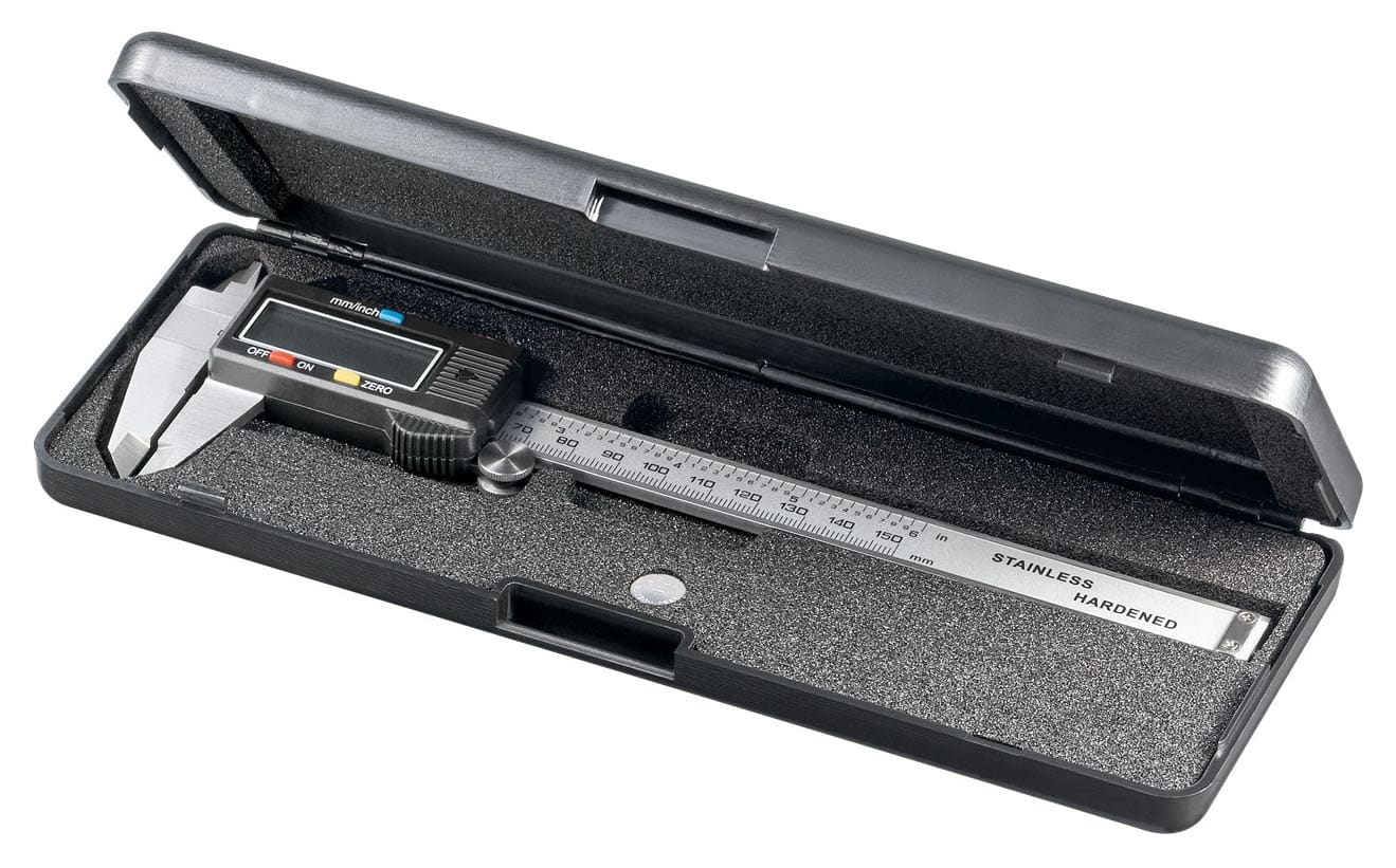 GOOBAY ψηφιακό παχύμετρο 77001, 150cm/6", ασημί - Image 2