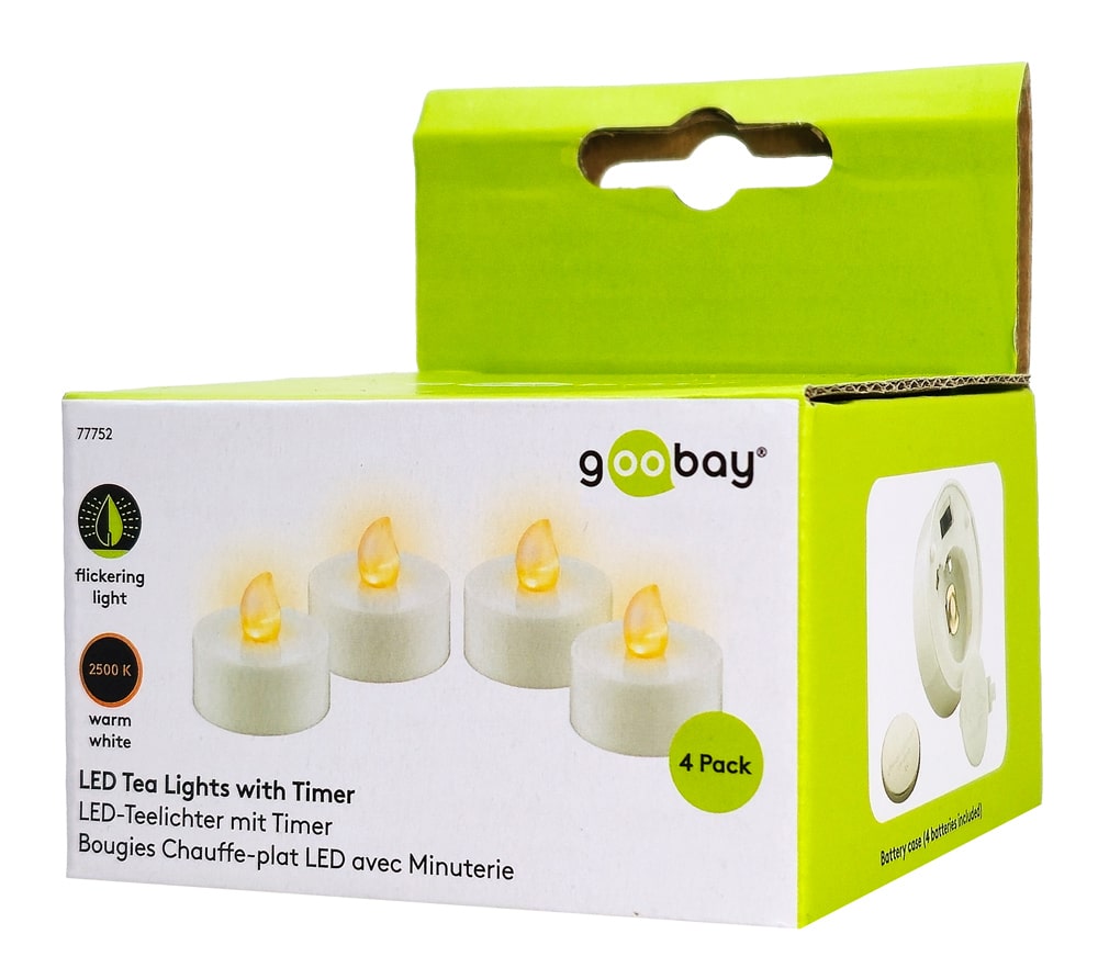 GOOBAY σετ LED φωτιστικά ρεσώ 77752, 2500K, IP20, 4τμχ - Image 8