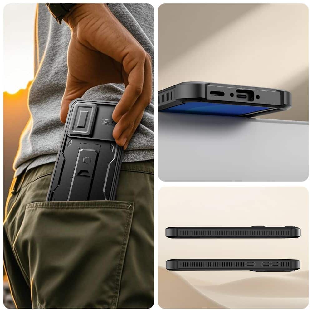TECH-PROTECT KEVLAR CAM+ - θήκη για Samsung Galaxy A36 / A37 - Μαύρο - Image 2