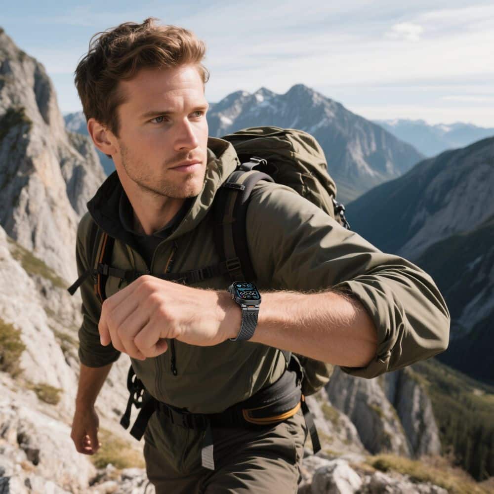 TECH-PROTECT MILANO VANGUARD - θήκη για Apple Watch 8 / 9 10 11 SE Ultra - Μαύρο - Image 6