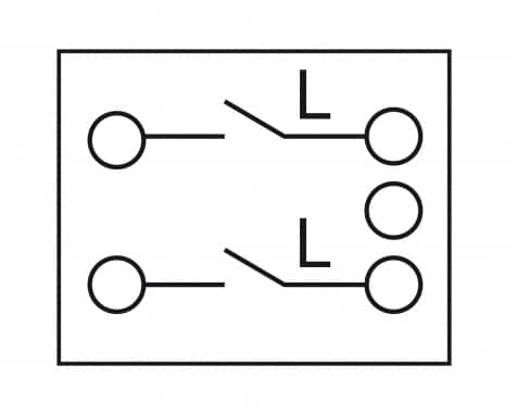 DELOCK module διακόπτης Easy 45 81360, μονός, 2-pole, 1-way, λευκός - Image 2