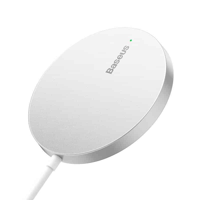 Baseus - Μαγνητικός Ασύρματος Φορτιστής Mini 3 (CCJJ040012) - Τύπου-C, 15W, 2A, 115-205 kHz - Ασημί - Image 7