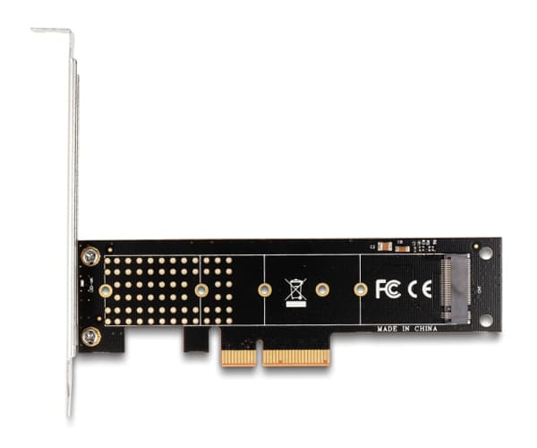 DELOCK κάρτα επέκτασης PCIe x4 σε M.2 M Key 110mm 89836, NVMe - Image 2