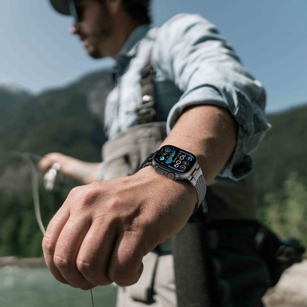 TECH-PROTECT MILANO VANGUARD - θήκη για Apple Watch 8 / 9 10 11 SE Ultra - Μαύρο - Image 7