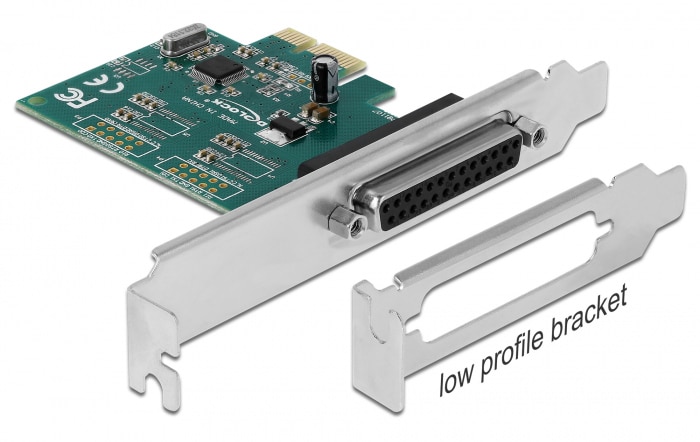 Κάρτα PCI Express DELOCK σε 1x παράλληλη IEEE1284 90412 - Image 2