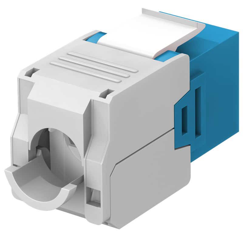 Μονάδα GOOBAY Keystone RJ45 CAT 6A 90688, UTP, μπλε - Image 3
