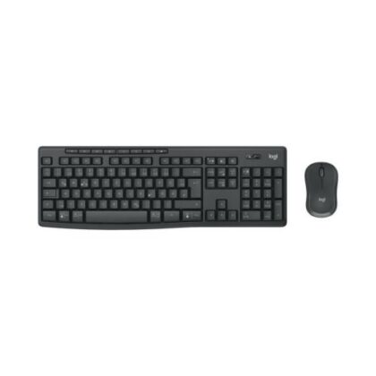 Ασύρματο πληκτρολόγιο Logitech DE (QWERTZ) και ποντίκι MK370 Μαύρο EU (920-012065)