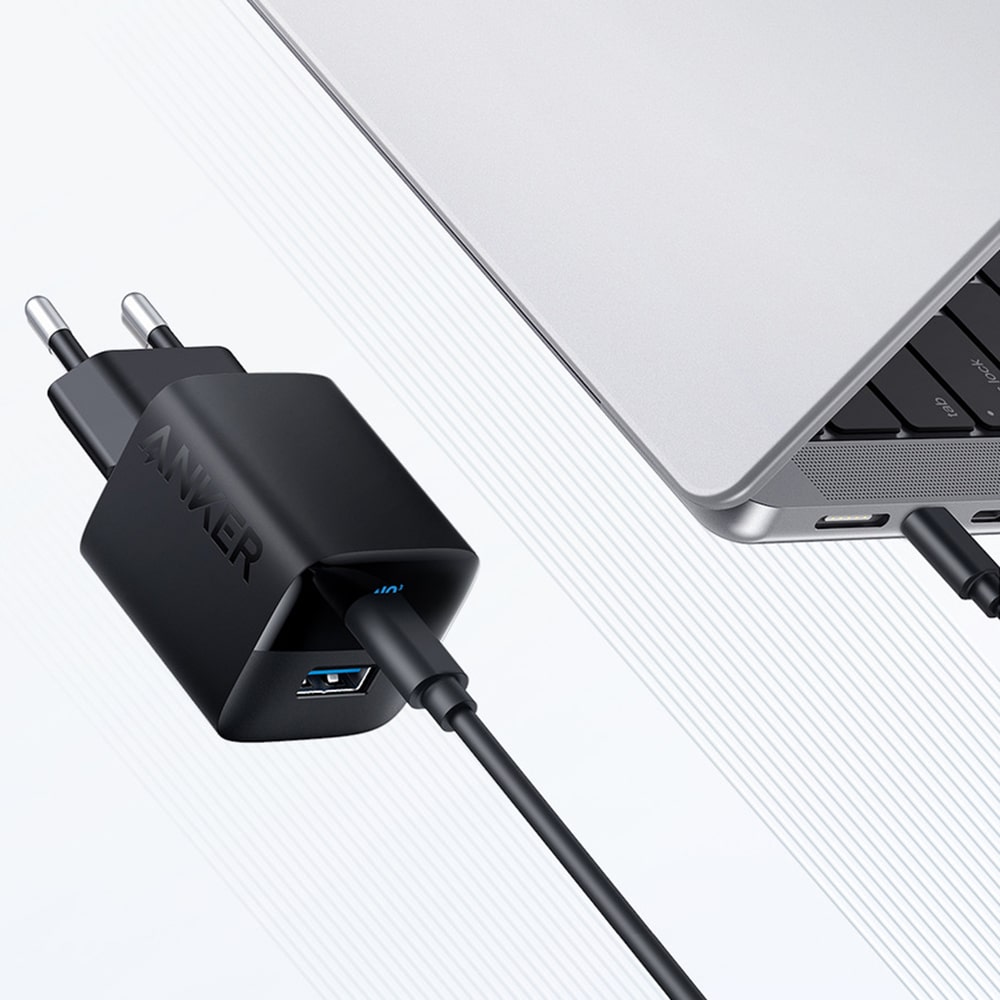 Anker - Φορτιστής τοίχου 323 (A2331G11) - Type-C, USB, Γρήγορη φόρτιση, 33W - Μαύρο - Image 2