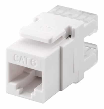 Μονάδα GOOBAY Keystone RJ45 CAT 6 95740, UTP, 250MHz, λευκό