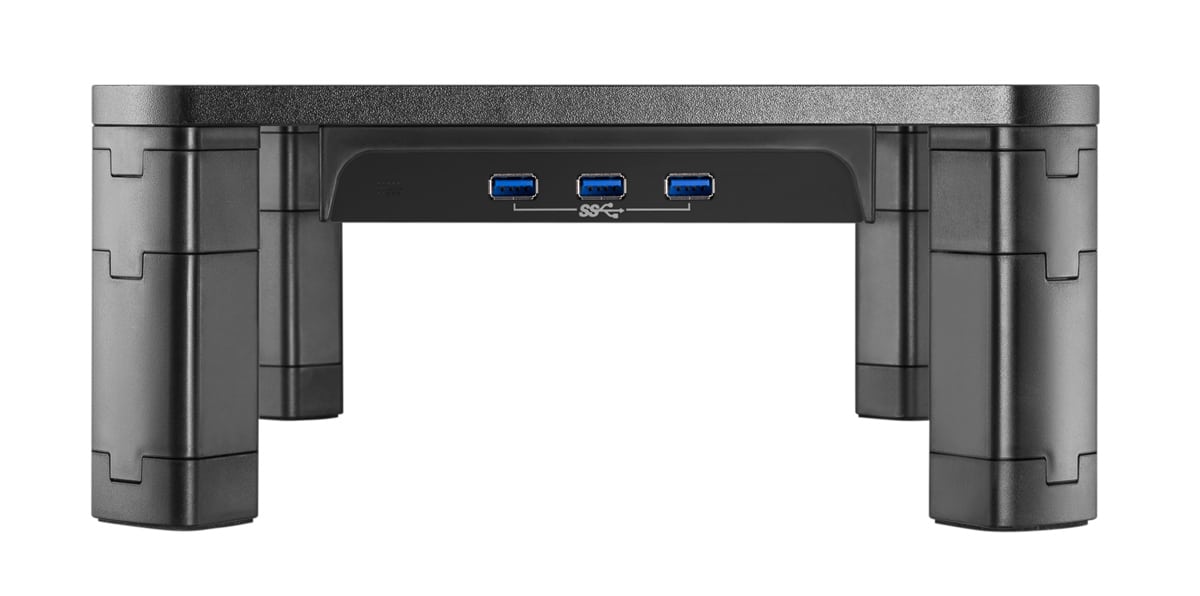 BRATECK επιτραπέζια βάση AMS-7 για οθόνη 17-32", 3x USB 3.0, 20kg - Image 3