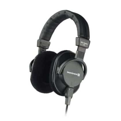 Beyerdynamic DT 250 80 Ohm Ενσύρματα Ακουστικά Over-Ear με Αποσπώμενο Καλώδιο, Μαύρο, EU