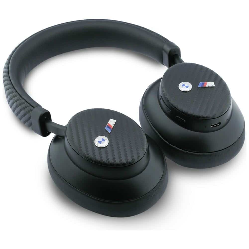 Ακουστικά BMW M με μεταλλικό λογότυπο Bluetooth ENC σε μαύρο χρώμα - Image 4