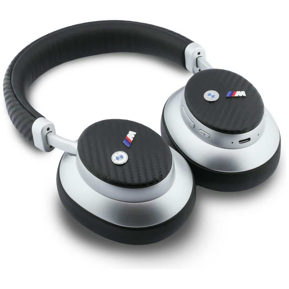Ακουστικά BMW M Carbon Metal Logo Bluetooth ENC ασημί - Image 4